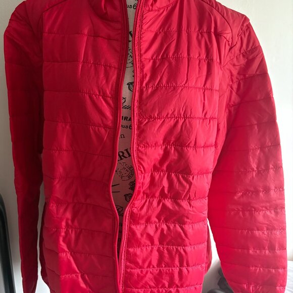 CORE 365 WarmLogic Quilted Jacket, Ladies 2XL, Classic Red - Picture 4 of 7